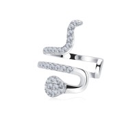 Lovely Snake CZ Ear Cuff EC-1351